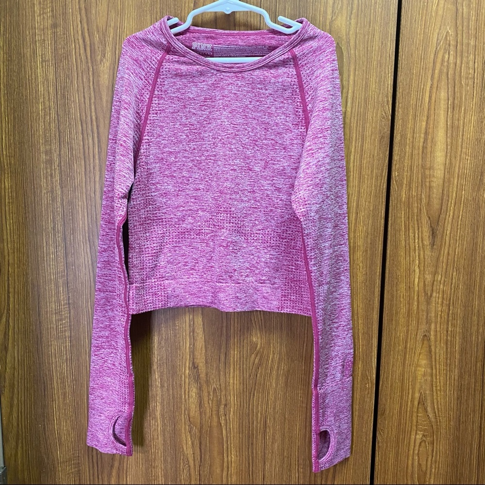 Victoria’s Secret Pink Seamless Workout Crop Top